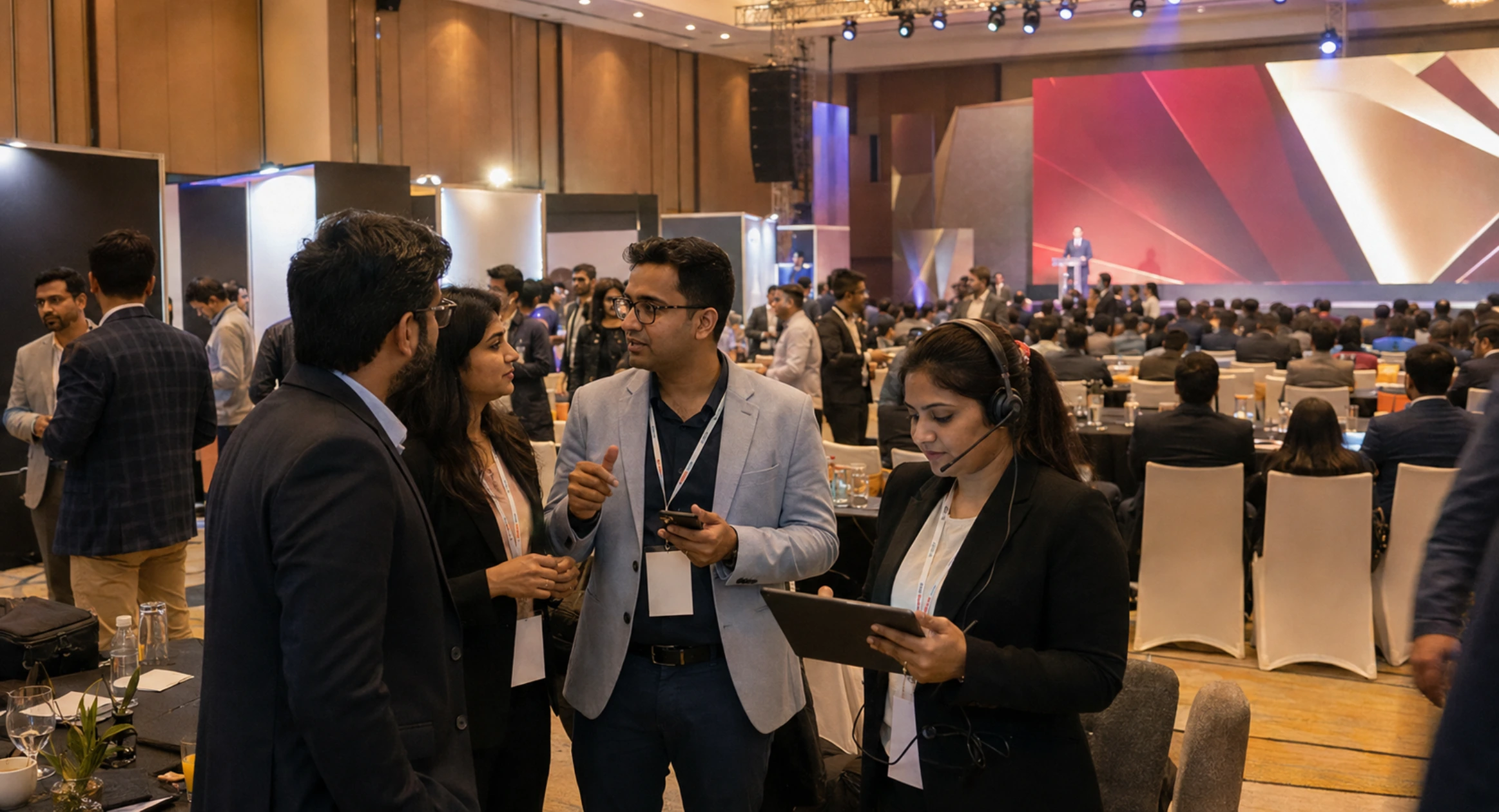 India for MICE conferences, exhibitions and global business events